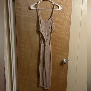 Shimmer beach cover up dress